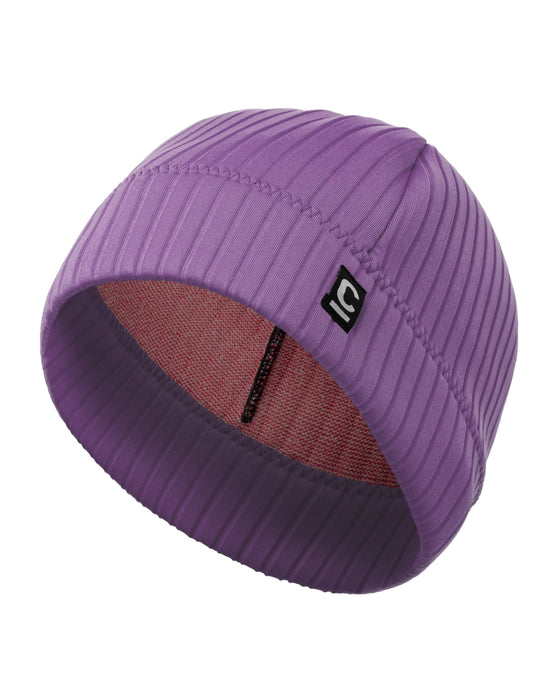 C-Skins Storm Chaser 2mm neoprene beanie in lilac for watersports