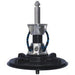 Chinook Windsurfing One Bolt Tendon Mast Base with black and silver construction.
