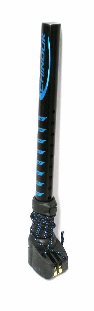 Chinook Windsurfing RDM 28cm mast extension with blue markings and adjustment holes
