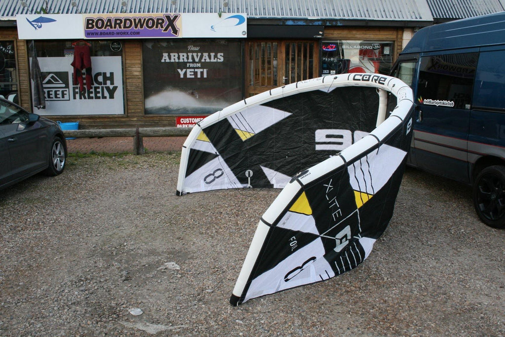 Used Kitesurf Gear second hand Kitesurfing kite equipment demo boards