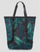 Dakine Packable Tote Pack 18L Night Tropical backpack with green leaf print