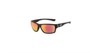 Dirty Dog Storm Polarised Sunglasses - Satin Black/Red Fusion - Boardworx