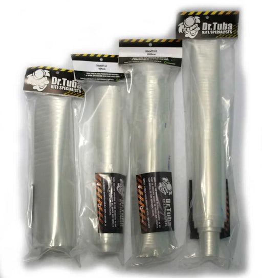 Dr.Tuba replacement leading edge bladder for kitesurfing kite in clear packaging