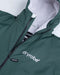 Dryrobe Advance Dark Green Grey weatherproof outer shell