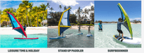 Duotone 4.5m IRIG windsurf SUP Inflatable windsurfing sail rig - Boardworx