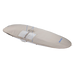 Duotone boardbag single compact in ivory, padded surfboard travel bag with carry handle.