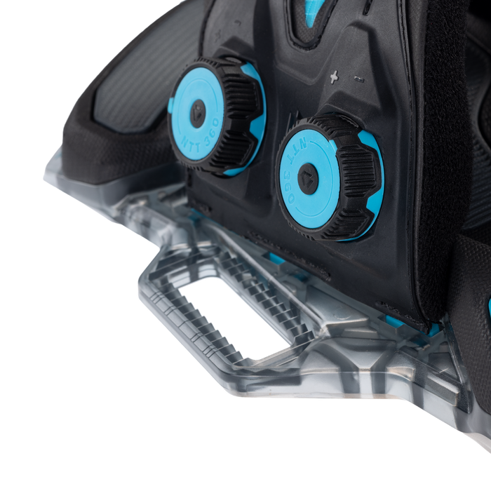 Duotone Entity 360 2027 footpad mounting and board-protection detail