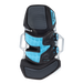 Duotone Entity 360 2027 turquoise and grey kiteboard binding viewed from above