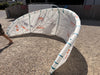 Duotone Evo SLS 8m 2026 kite arc profile with orange A logo