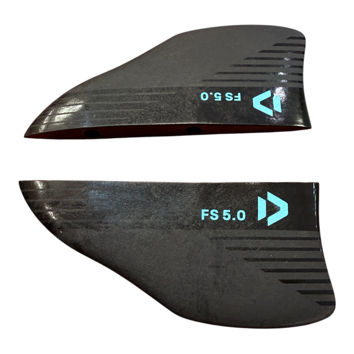 Pair of Duotone FS 5.0 50mm twin-tip kiteboard fins