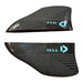 Pair of Duotone FS 5.0 50mm twin-tip kiteboard fins