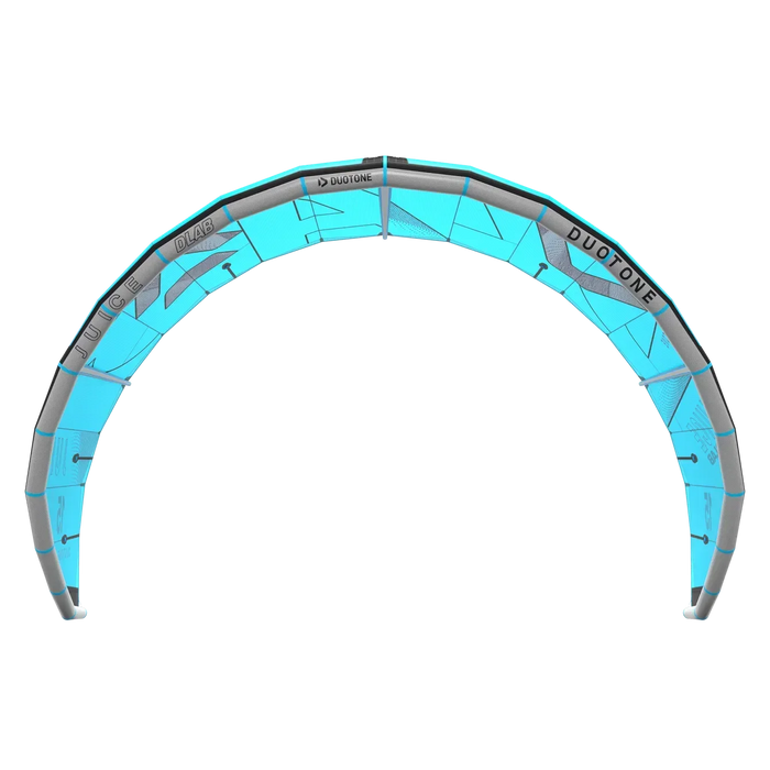 Kitesurfer riding Duotone Juice D/LAB 2026 in light wind freeride conditions