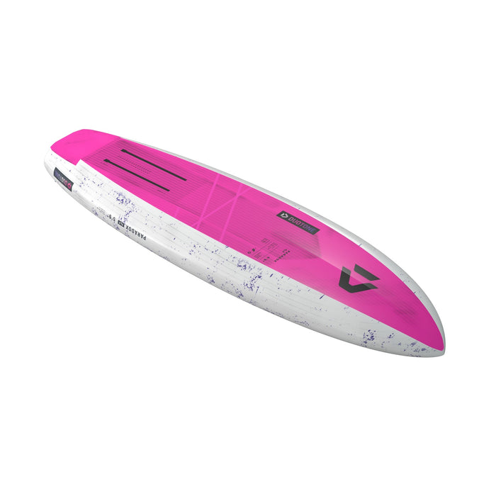Duotone Paradox SLS 2026 foil board pink bottom view