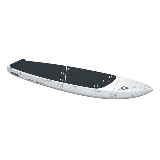 Duotone Paradox SLS 2026 foil board grey and pink deck view