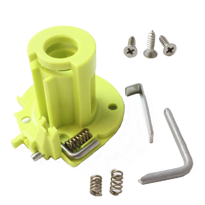 Duotone Power.XT 2.0 RDM bottom insert in lime with fitting hardware