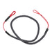 Duotone safety bungee line for kitesurfing, grey with red loops, replacement part