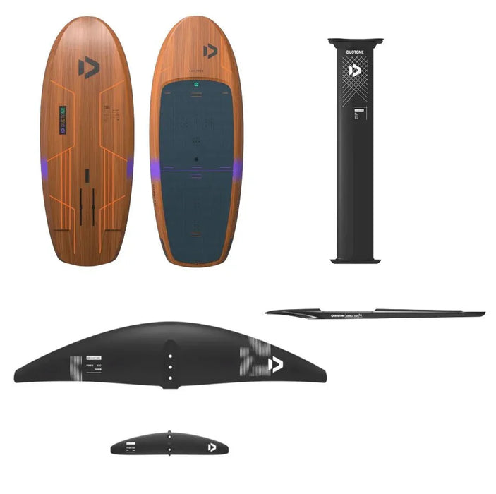 Duotone Sky Free 5'11'' + Free 2.0 1900 Wing Foil Package – Board, Front Wing, Stabiliser, Mast & Fuselage