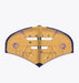 Duotone Unit wing foil SLS maroon sand color with visible logos and windows, watersports gear