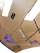 Duotone SLS wing foil in maroon sand colour with logo and panel details visible