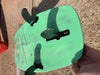 Duotone Whip SLS 5'1 fin close-up showing Duotone fins
