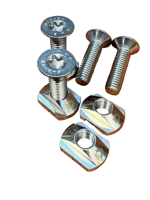 duotone m8 t-nuts 30mm screws