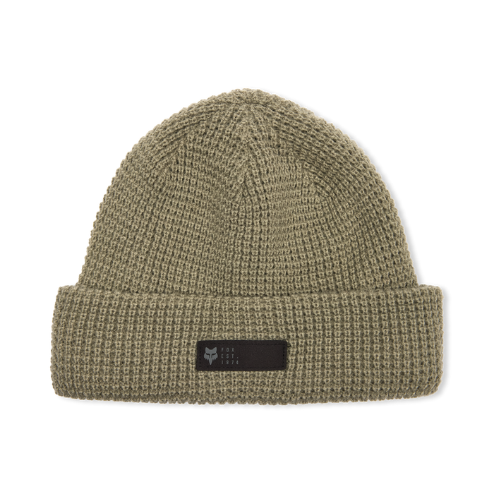 Fox Zenther fleece-lined beanie in Adobe