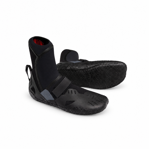 O’Neill Psycho Tech 5mm+ round toe wetsuit boots in black