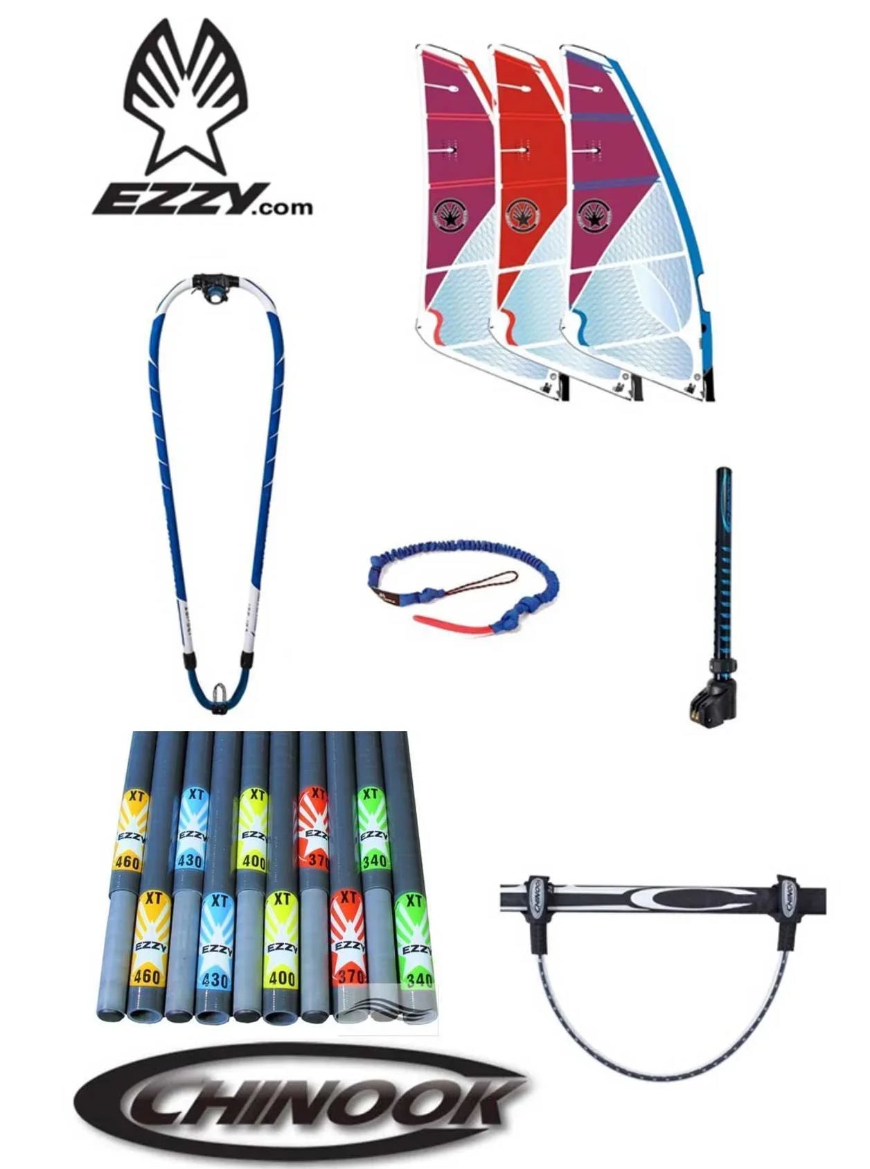 Ezzy Legacy 5.8m Windsurfing Rig Package | Boardworx UK