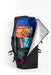 Black Core branded wing sports bag with orange, blue, and grey ENSIS wing foils inside