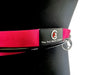 The Foil Board Company wing waist leash with pink strap and metal ring for wing foiling