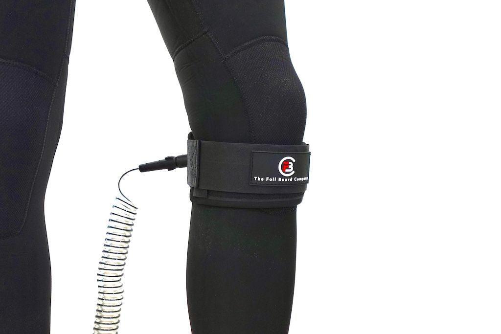 FBC Wingboard Knee Leash Coiled
