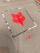 Fox Racing grey t-shirt with red fox logo and 'IMAGE' text, watersports apparel