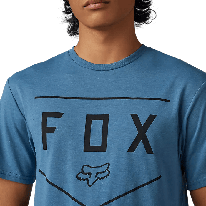 Fox Shield Tech Tee Dark Slate Blue - Boardworx