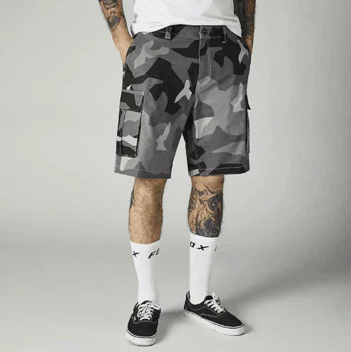 Fox Slambozo Camo 2.0 Shorts Black Camo - Boardworx