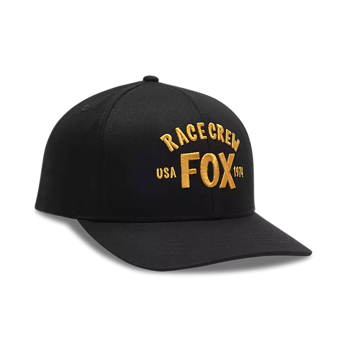 Fox Slogan Snapback Hat Black