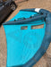 Used GA Wings Cross 6.2 2023 wingfoil wing — top-down view of strut with four hard handles and clear windows