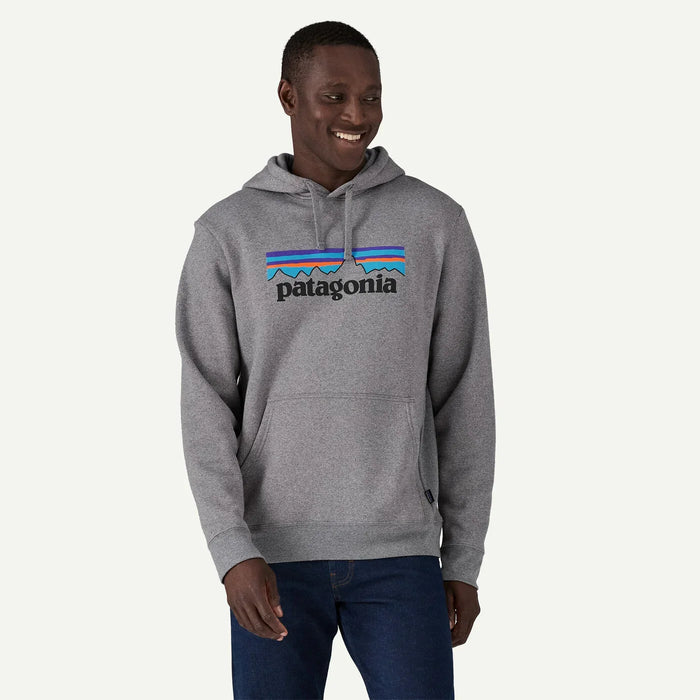 Patagonia P-6 Logo Uprisal Hoody Gravel Heather