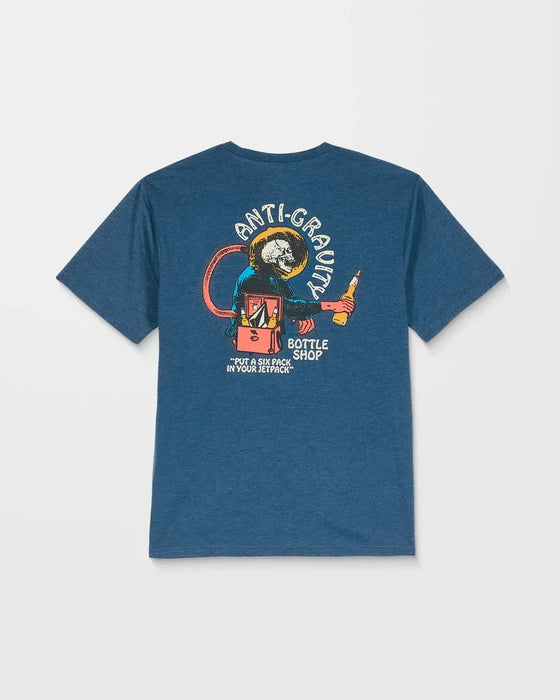 Volcom Anti Gravity Tee Cosmic Blue