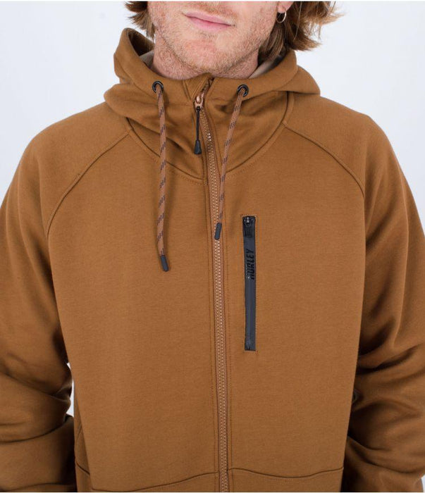 Hurley Cabrillo Heat Full Zip Fleece Bronzed - Boardworx