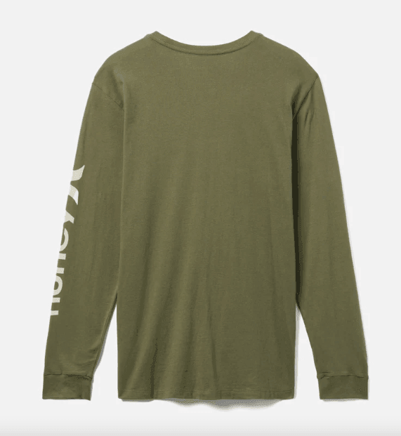 Hurley Everyday One And Only Icon Long Sleeve Tee Olive - Boardworx