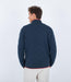 Hurley Middleton Quilted 1/4 Snap Sweatshirt Armored Navy - Boardworx