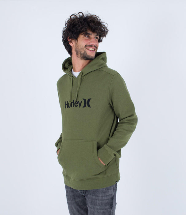 Hurley One & Only Solid Seasonal Men's Hoodie Moss Green - Boardworx