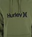 Hurley One & Only Solid Seasonal Men's Hoodie Moss Green - Boardworx