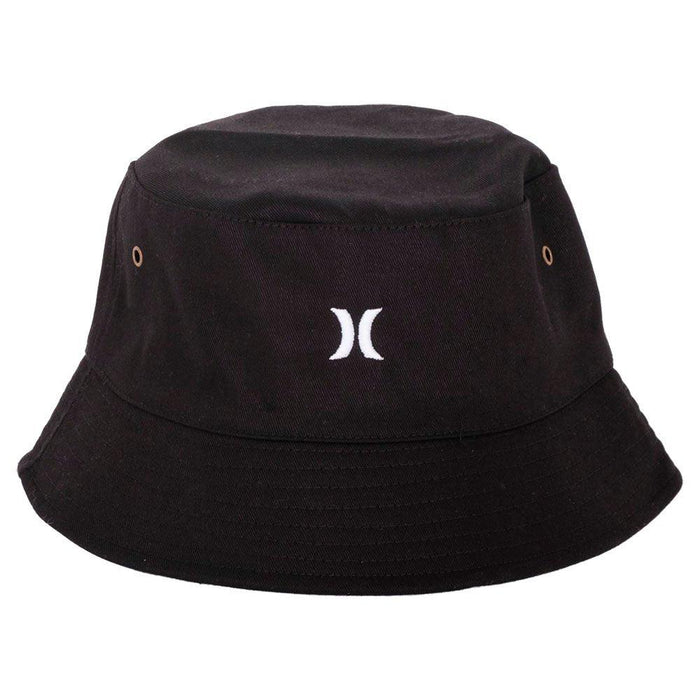 Hurley Small Logo Bucket Hat Black - Boardworx