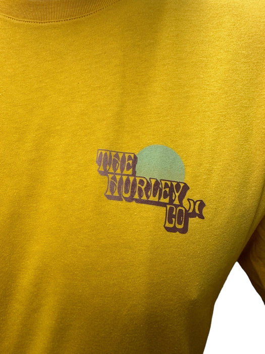 Hurley T-Shirt short sleeve mens - Everyday explore west set Yellow - Boardworx