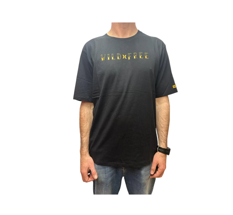 Hurley Toledo Mens Tee Black Wild Free