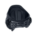 ION Axxis black kitesurf waist harness with padded back and metal hook buckle
