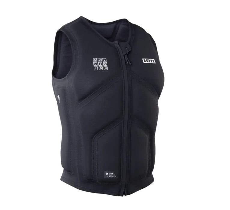Ion Collision Vest Core Front Zip Black
