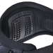 ION Riot Curv kitesurf waist harness close-up showing black padded interior and grip texture