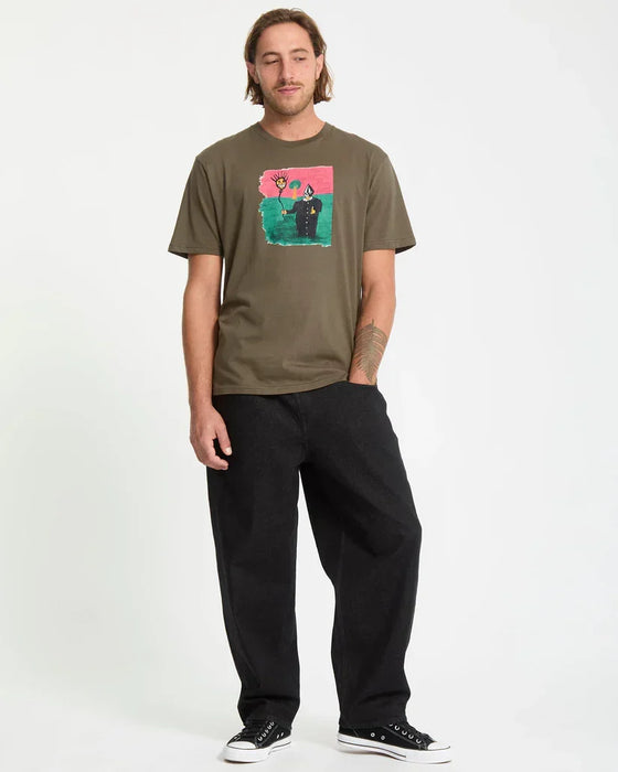 Volcom Issam Tee Sage Leaf